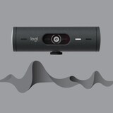 thumbnail of Logitech Brio 500 Webcam 4 MP 1920 x 1080 Pixel USB-C Graphit