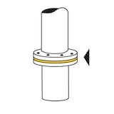 thumbnail of Haas Verschraubungsdichtung, OHA-Spezial, 17 x 24 x 2 mm