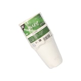 thumbnail of 120 Trinkbecher, Zuckerrohr `pure` 0,2 l Ø 8 cm · 9,1 cm weiss für Heißgetränke