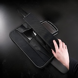 thumbnail of BBQ Grill XXL 10 tlg Messerset faltbare roll Tasche Messer Rostfrei