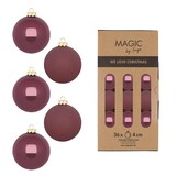 thumbnail of 36 Weihnachtskugeln Glas 4cm matt & glänzend Christbaumkugeln Weihnachtsbaumkugeln Weihnachten Christbaumschmuck Weihnachtsbaumschmuck Dusty Rose