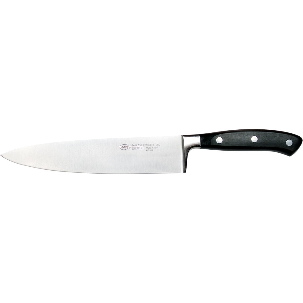 Koksmes, gesmeed, Sanelli Ergoforge, lemmetlengte 200 mm