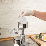 thumbnail of vertes Hamburger Trennpapier 10 cm, 1000 Stk., wachsbeschichtet, lebensmittelecht, ideal für Burgerpressen