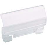 thumbnail of Vollsichtreiter 60x33mm transparent Packung mit 50 Stück