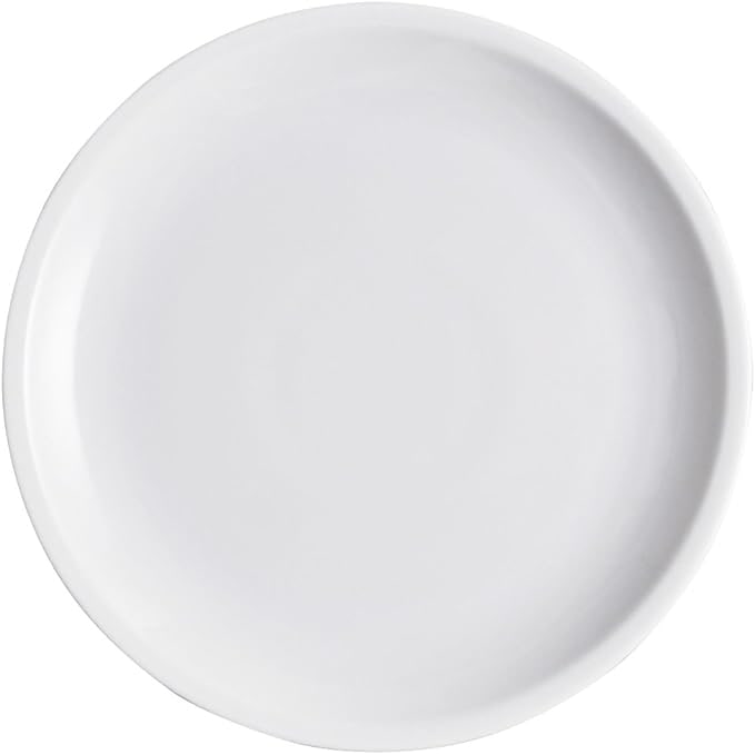 Saturnia Set 15 Piatti Ovali Roma, Porcellana, Bianco, 24cm
