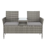 thumbnail of SVITA CHICAGO rotan bank tuinbank lounge zithoek grijs