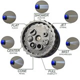 thumbnail of Flexibler Gartenschlauch 30m Flexischlauch dehnbarer Wasserschlauch blau 2x