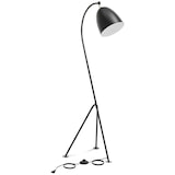 thumbnail of Helloshop26 - Lampadaire arc abat-jour mobile en métal 40 watts hauteur 125 cm fer peint par poudrage noir 14_0009213