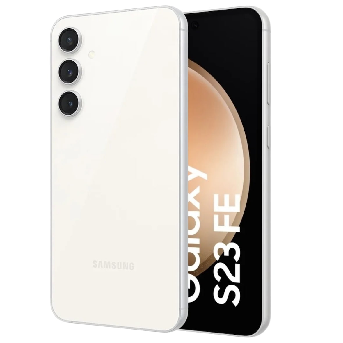 Samsung Galaxy S23 FE 128GB Cream – 6,4" FHD+ AMOLED, 50 MP Kamera, 5G, 4.500 mAh, Dual-SIM