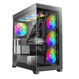 thumbnail of XILENCE Xilent Gleam X818.ARGB Gaming ATX PC-Gehäuse schwarz, RGB ATX Midi Tower