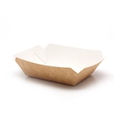 thumbnail of Bandeja fast food cartón kraft "M" - 50 uds
