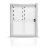 thumbnail of magnetoplan Schaukasten CC, 4 x DIN A4, Außen-/Innenbereich