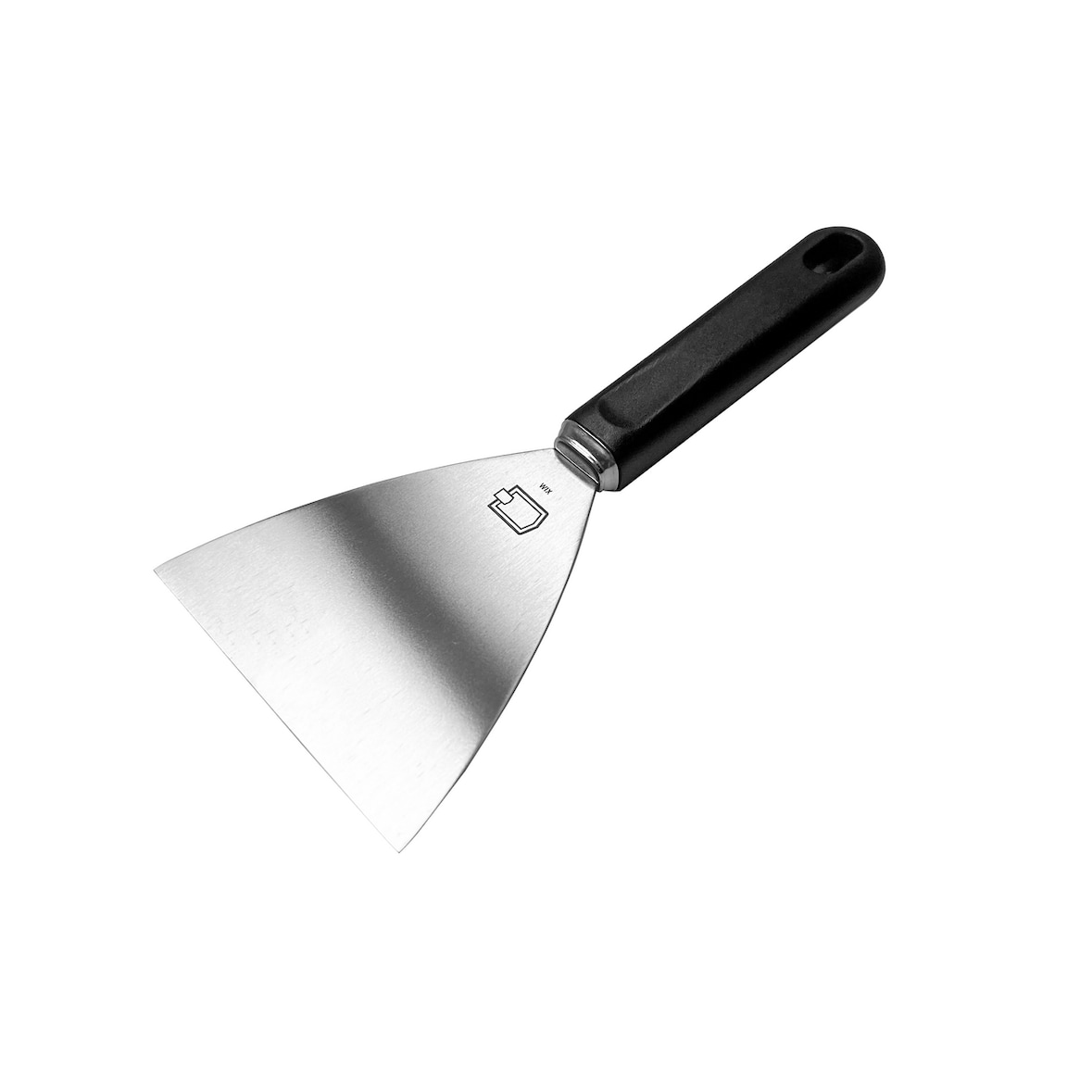 METRO PROFESSIONAL Espátula larga, aço inoxidável, 10 cm, prateado/preto