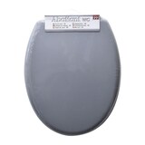 thumbnail of Abattant WC standard Gris avec kit de fixation