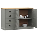 thumbnail of vidaXL Sideboard mit Schubladen VIGO 113x40x75 cm Massivholz Kiefer