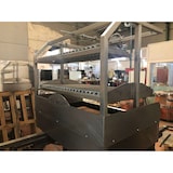 thumbnail of Parrilla/Barbacoa de carbón profesional inox y de sobremesa, con rueda de elevación frontal