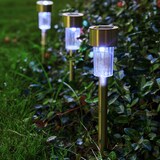thumbnail of MONZANA® LED Solarlampe Außen 16er Set Wetterfest Erdspieß Edelstahl Solar Gartenbeleuchtung Solarleuchte Wegeleuchte