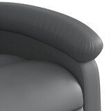 thumbnail of vidaXL Massagesessel Grau Kunstleder
