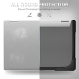 thumbnail of Sacoche Ordinateur Portable Anti-Choc Rouge Protection Complète Léger Et Durable Noir YONIS