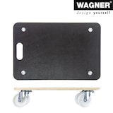 thumbnail of WAGNER Transporthilfe Multiplex MAXIGRIP 18 mm - 59 x 39 x 13,5 cm, Griff, Rollen Ø 100 mm, Tragkraft 400 kg– 20161401