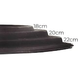 thumbnail of Tapa de sartén, ollas, cacerolas multidiámetro Universal con Borde de Silicona y Cristal con válvula de Vapor – Duroteck