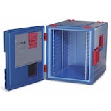 thumbnail of thermohauser blu'box 52 EN/GN hot² Lite, harde kunststof box van PP, blauw