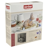 thumbnail of Zenker Special-Season Hasen-Backform 500 ml, inkl. vier Verschlussklammern, Oster Backform, Kuchen Form, Antihaft Classic, 9100