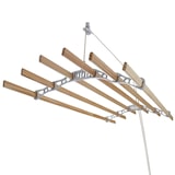 thumbnail of Deckentrockner aus Holz - Weiß - 1.8m