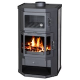 thumbnail of Kaminofen mit Backfach+Herdplatte Victoria Taro F schwarz – 9,53 kW
