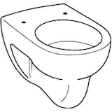 thumbnail of RENOVA Nr. 1 Flachspül-WC wandhängend, 6 l weiß KeraTect