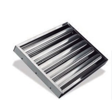 Filtro industrial campana acero inoxidable