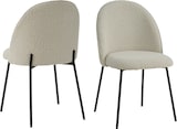 thumbnail of SIT Möbel Tom Tailor Stuhl 2er-Set | T-Bouclé Pad Chair | gepolstert graubeige|Beine Metall schwarz|B57xT54xH52cm|02412-21|Serie SIT&CHAIRS