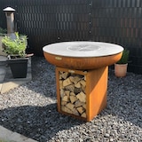 thumbnail of Remundi Carus L 102/45 - Rusty - Feuerstelle - Plancha Grill