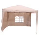 thumbnail of Alu Pavillon Faltpavillon 3x3m Gartenpavillon Gartenzelt Partyzelt Wasserdicht Beige : Beige