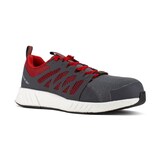 thumbnail of Reebok - Chaussures de sécurité basses grise et rouge en maille nylon embout composite S1P SRC ESD Gris / Rouge Taille 44