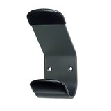 thumbnail of Patère Steely, 1 tête double, en acier et PVC, coloris noir