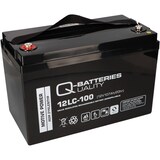 thumbnail of Q-Batteries 12LC-100 / 12V 107Ah Bleiakku als zyklenfeste Ausführung