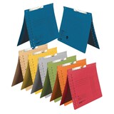 thumbnail of Falken 15033720 Pendelhefter, für DIN A4, 320g/m2 Manila-RC-Krt., Behördenheftung, mit Schlitzstanzung - Rot