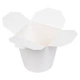 thumbnail of Recipientes Multi-Uso P/ Microondas 960 Ml 305 + 18 Pe G/M2 Ø9X10,8 Cm Branco Cartolina (50 Unidades)