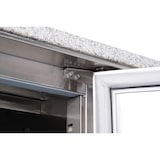 thumbnail of METRO Professional Table à pizza GPT2100, Acier inoxydable, 150 x 80 x 100 cm, 200 W, 241 L, 2 portes, compatible avec GHS2150, Argenté