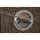 thumbnail of Strandkorb - bene living - Königssee Teak Bullauge - PE grau - Modell 593 - inkl. Liftersystem