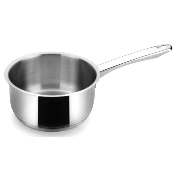 Buckingham – Casseruola Profonda In Acciaio Inox Con Coperchio In Vetro, 28 Cm, 9,5 Litri, Adatta A Induzione, Manico Freddo Al Tatto, Lavabile In Lavastoviglie