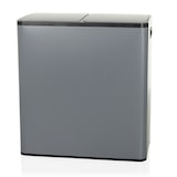 thumbnail of Abfallsammler / Mülltrennsystem Clean 13 - 60L (2x30L) Stahl grau hjh OFFICE