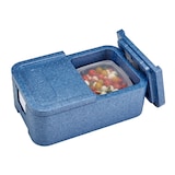 thumbnail of CAMBRO - EPPMD4428-159 - Caja EPP isotérmica para entrega de menú menú con dos compartimentos 43,7 x 27,6 x 17,5 - Azul