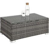 thumbnail of tectake Conjunto de ratán Pisa  gris - 403829