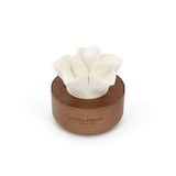 thumbnail of Duftblumen Laura Ashley Mandarin & Sandalwood, HxBxT: 9x11x16 cm, Keramik, Glas, Paulownia-Holz, Raumduftblume