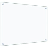 thumbnail of vidaXL Küchenrückwand Transparent 80x60 cm Hartglas