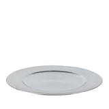 thumbnail of Dekoteller 33cm Kunststoff glänzend - Silber metallic