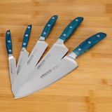 thumbnail of Arcos Cuchillo Mondador, Hoja de Acero Inoxidable Forjado NITRUM 100 mm, Mango de Micarta, Color Azul (Filo Seda)