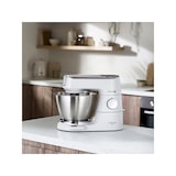 thumbnail of KVL65.001WH KENWOOD Titanium Chef Baker XL. Impastatrice in metallo bianca (40l x 22,5p x 37h cm). 1200W. Bilancia integrata e ciotola da 7L